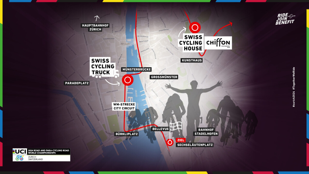 Swiss Cycling an den Rad- und Para-Cycling-Strassen-Weltmeisterschaften 2024 in Zürich