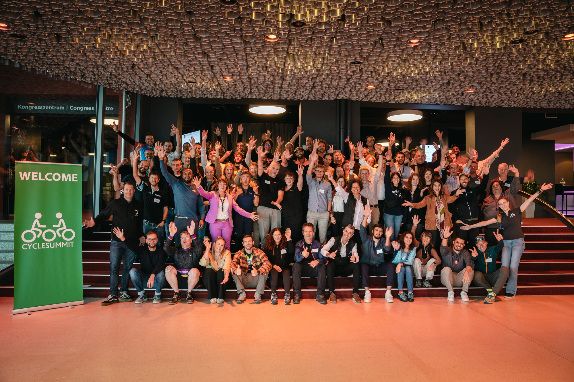 Gruppenbild Teilnehmende Cycle Summit 2024 Bern